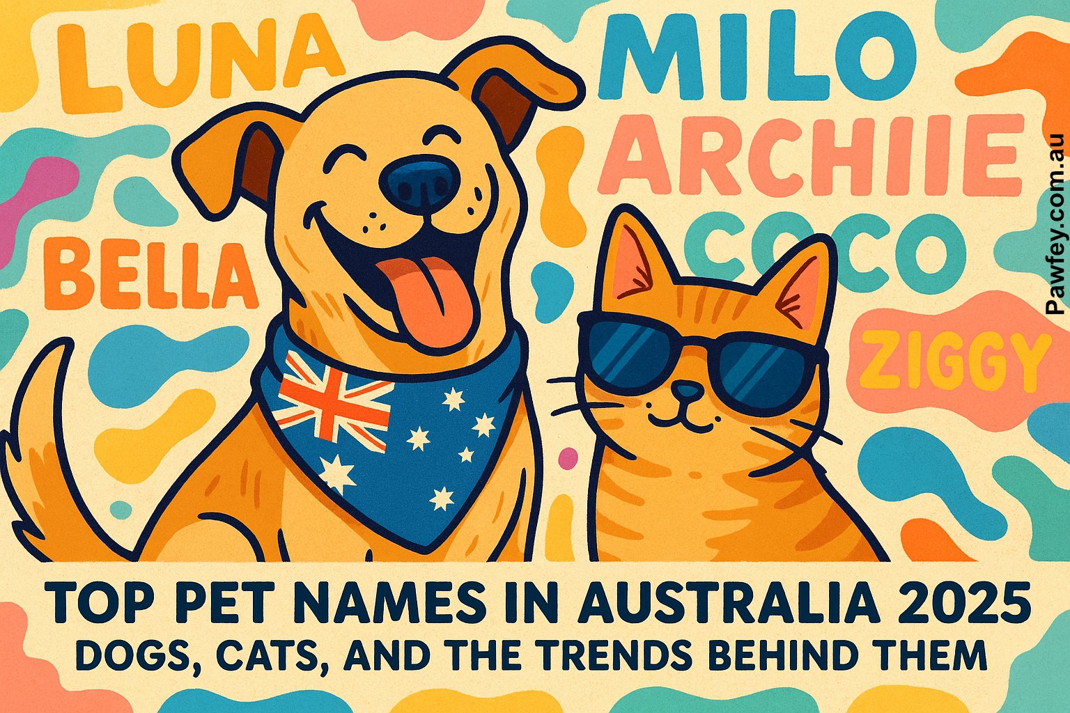 Top 50 Pet Names in Australia