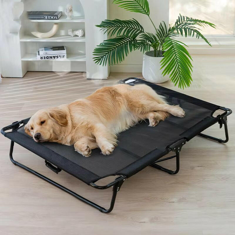 Camping Dog Bed - Portable Elevated Foldable.