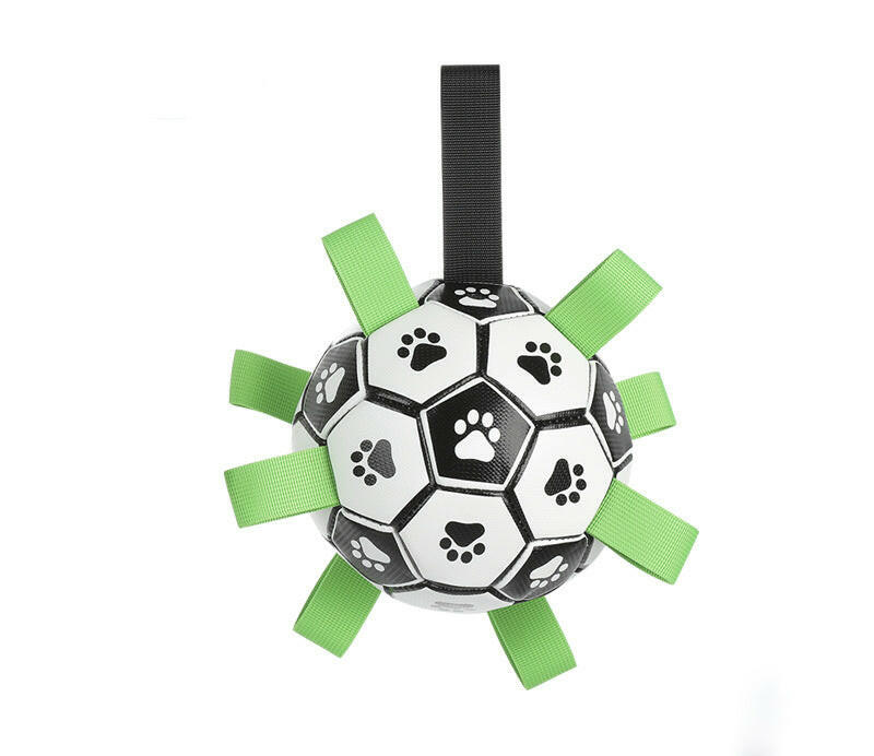 Interactive Dog Soccer Ball Toy with Free Air Pump.