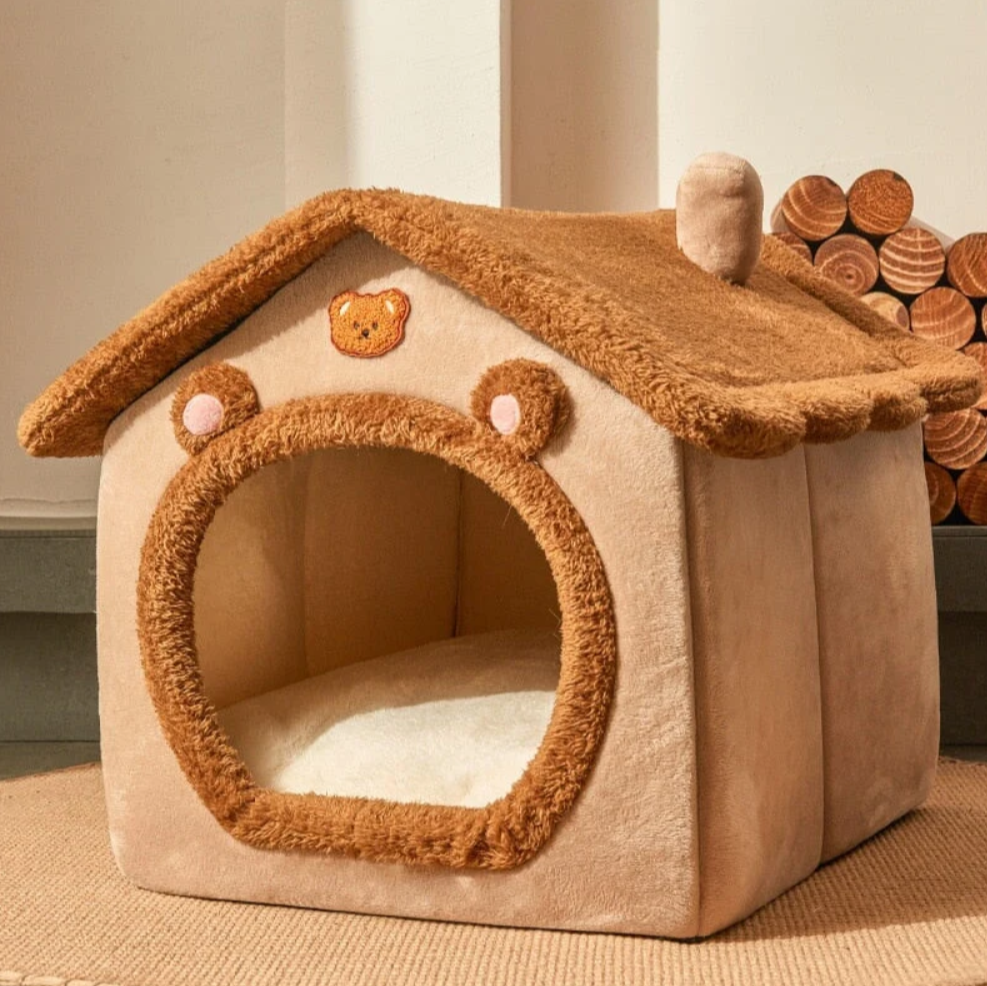 Charming Cottage Pet House For Cats and Small Dogs.