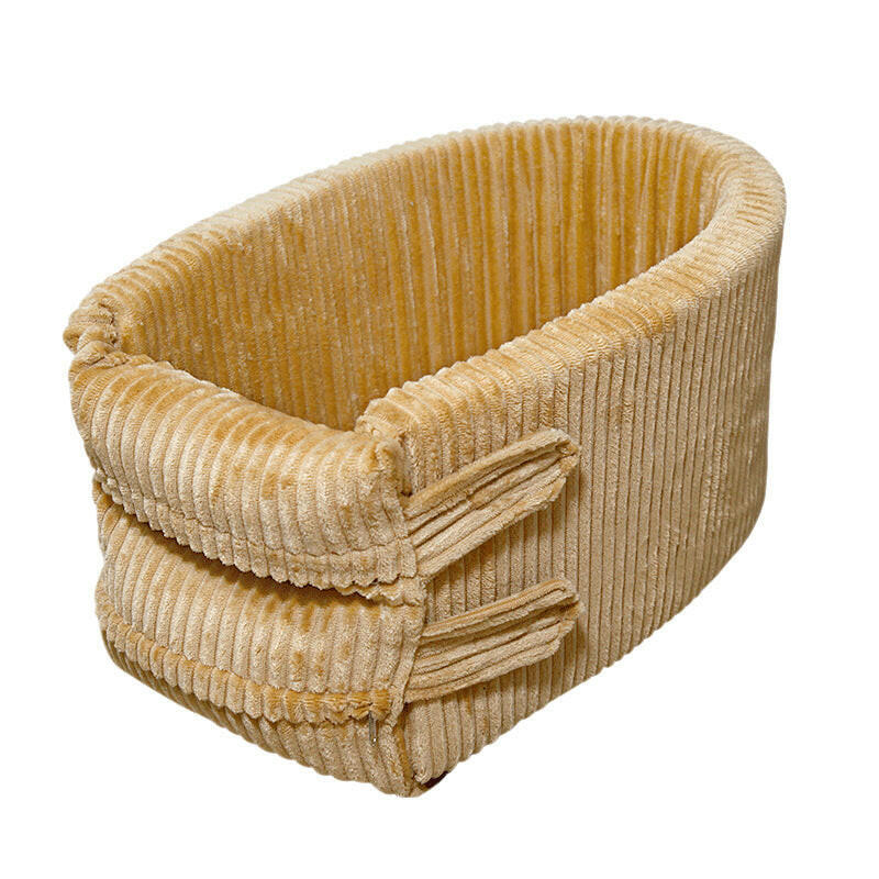 Plush Corduroy Dog Car Seat.