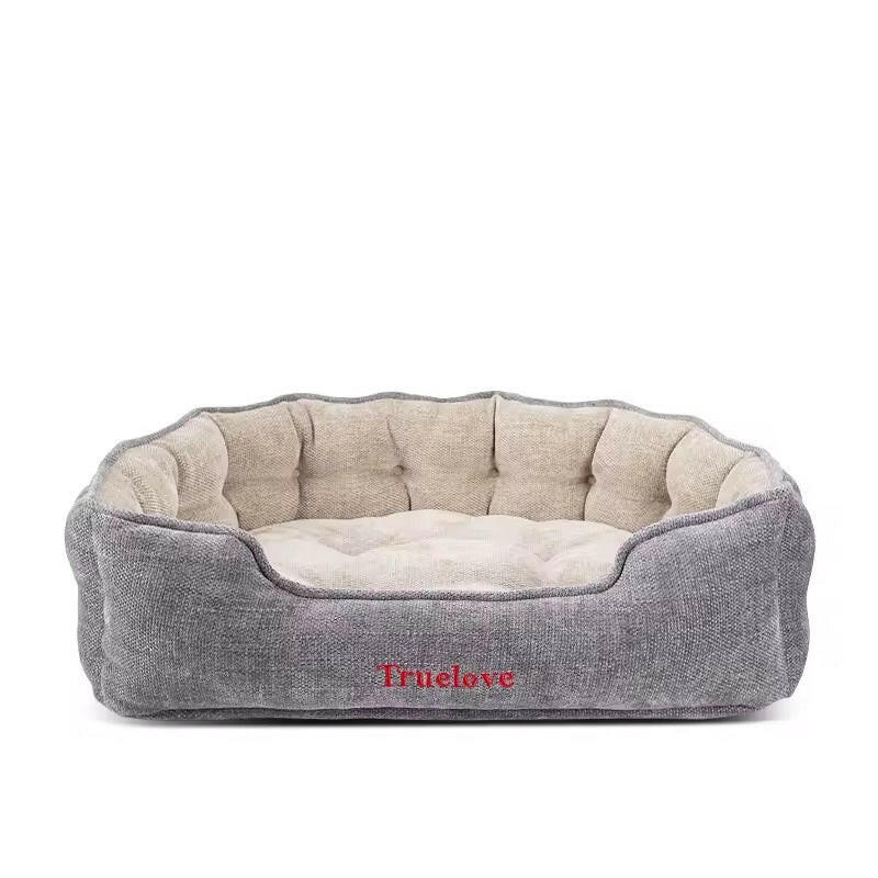 Luxury Plush Dog Bed – Soft  Supportive for Dogs and Cats.