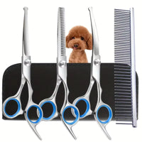 Stainless Steel Dog Grooming Scissors Set