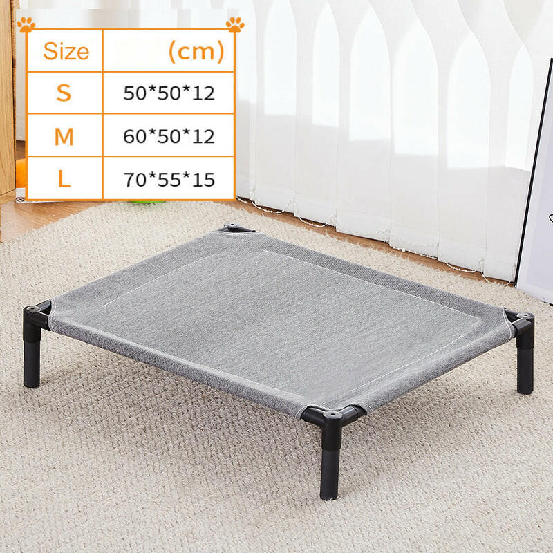 Elevated Outdoor Dog Bed - Comfortable, Durable, and Weather-Resistant.