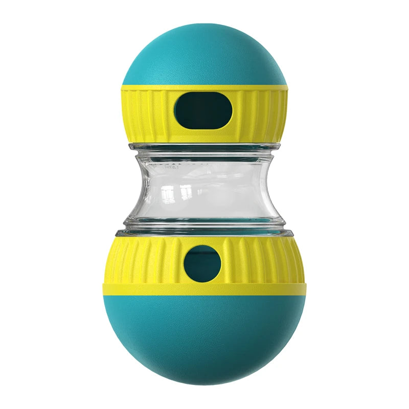 Interactive Dog Treat Dispenser Toy - Slow Feeder Ball.