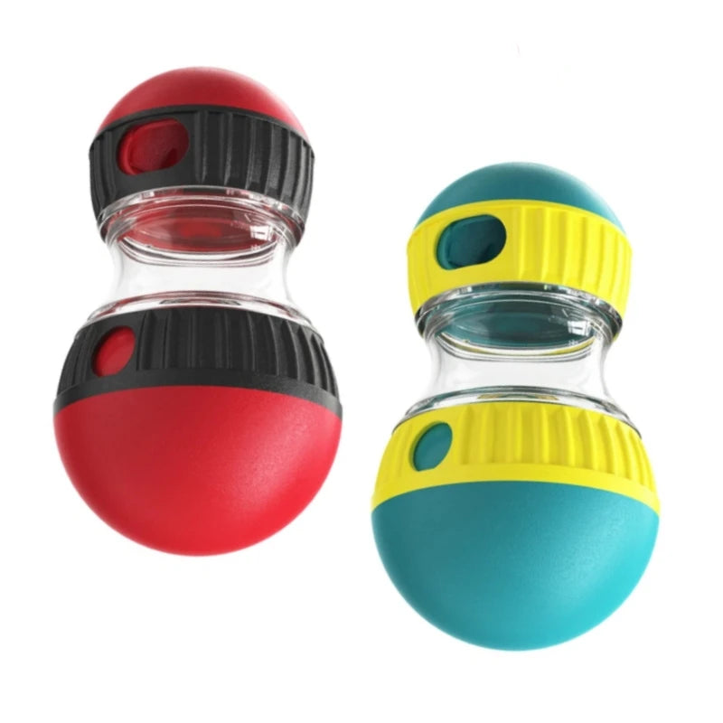 Interactive Dog Treat Dispenser Toy - Slow Feeder Ball.