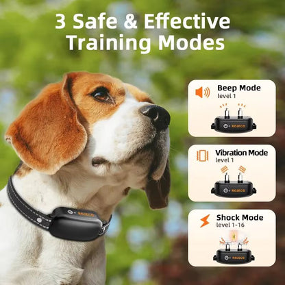 Dog Training Collar with Remote – 3 Safe Modes, 1000M Range, Waterproof