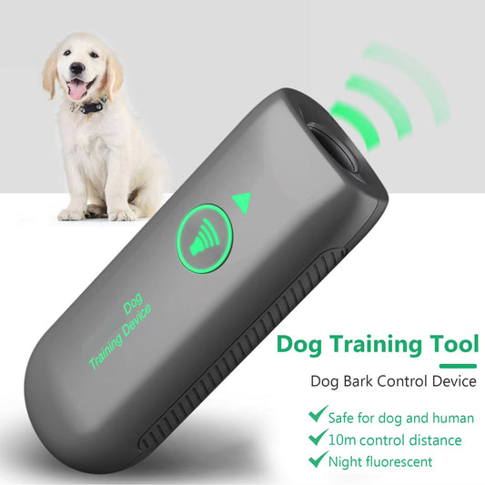 Handheld Ultrasonic Dog Bark Control and Training Device