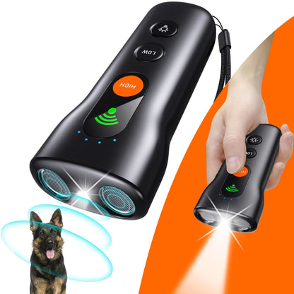 Dog Ultrasonic Training Device – 3-in-1 Bark Control & Pet Deterrent