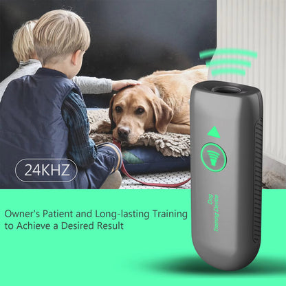 Handheld Ultrasonic Dog Bark Control and Training Device