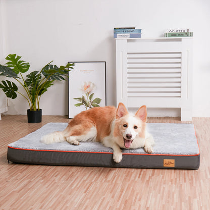 Comfortable Firm Dog Bed with Removable Cover