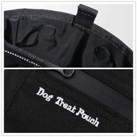 Dog Treat Training Pouch with Waist Strap – Hands-Free Pet Training Companion