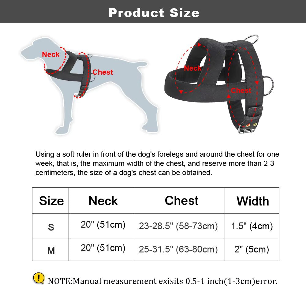 Heavy Duty Dog Pulling Harness – Ideal for Strength Training and Muscle Building