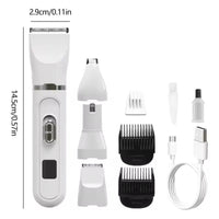Dog Grooming Kit with LCD Display