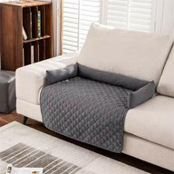Dog Sofa Cover with Bolster Edges.