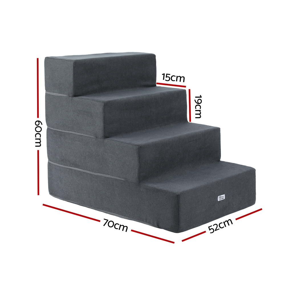 Dog Steps High-Density Foam with Washable Cover