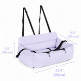 Luxury Dog Car Seat Bed for Safe and Cozy Travel