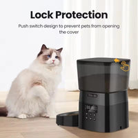 Automatic Cat Dog Feeder with Portion Control – 2L Capacity