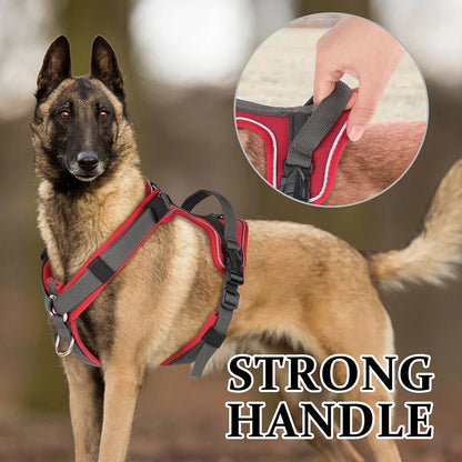 Pawfey Agile Dog Harness with Reflective Design and Strong Handle