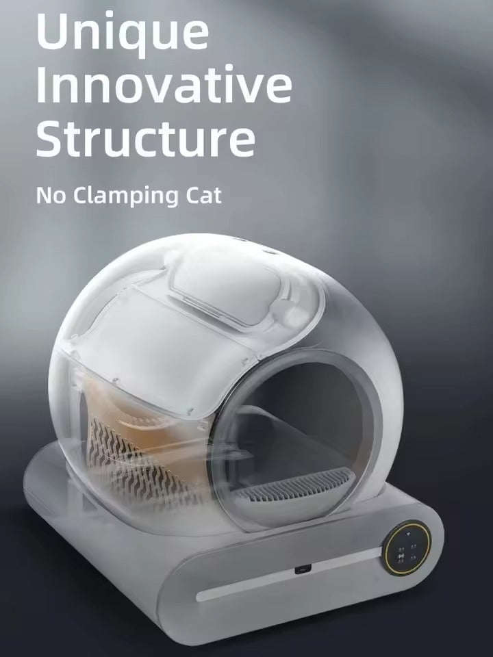 Automatic Cat Litter Box Self Cleaning with Odour Control and App