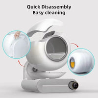 Automatic Cat Litter Box Self Cleaning with Odour Control and App
