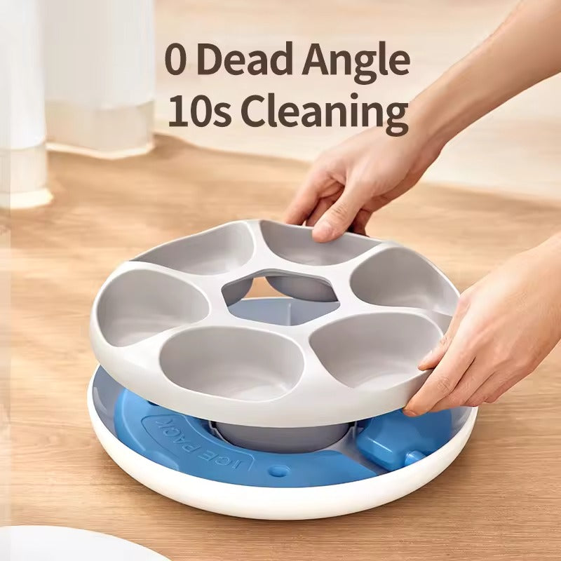 Automatic Pet Feeder with Cooling Ice Packs – 6 Meal Capacity