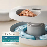 Automatic Pet Feeder with Cooling Ice Packs – 6 Meal Capacity