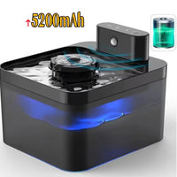 Smart Motion Sensor Pet Water Fountain with 4-Stage Filter