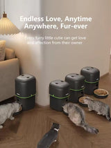 Automatic 4L Dog Cat Feeder with WiFi and Camera