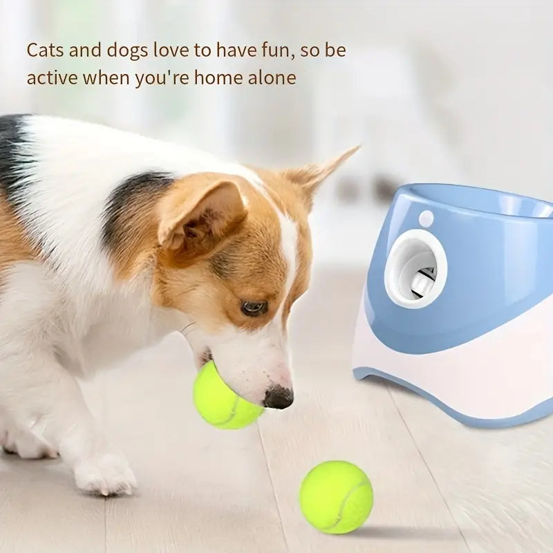 Automatic Outdoor Pet Ball Launcher - Dog Training Toys - Fetch Training and Exercise