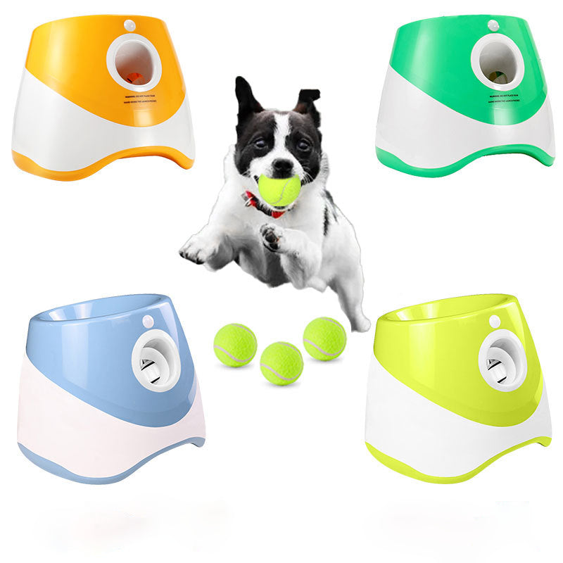 Automatic Outdoor Pet Ball Launcher - Dog Training Toys - Fetch Training and Exercise