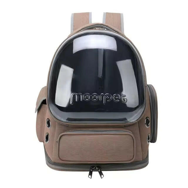cat bubble backpack leather Cat Carrier Backpack with Transparent Bubble Window – Pawfey