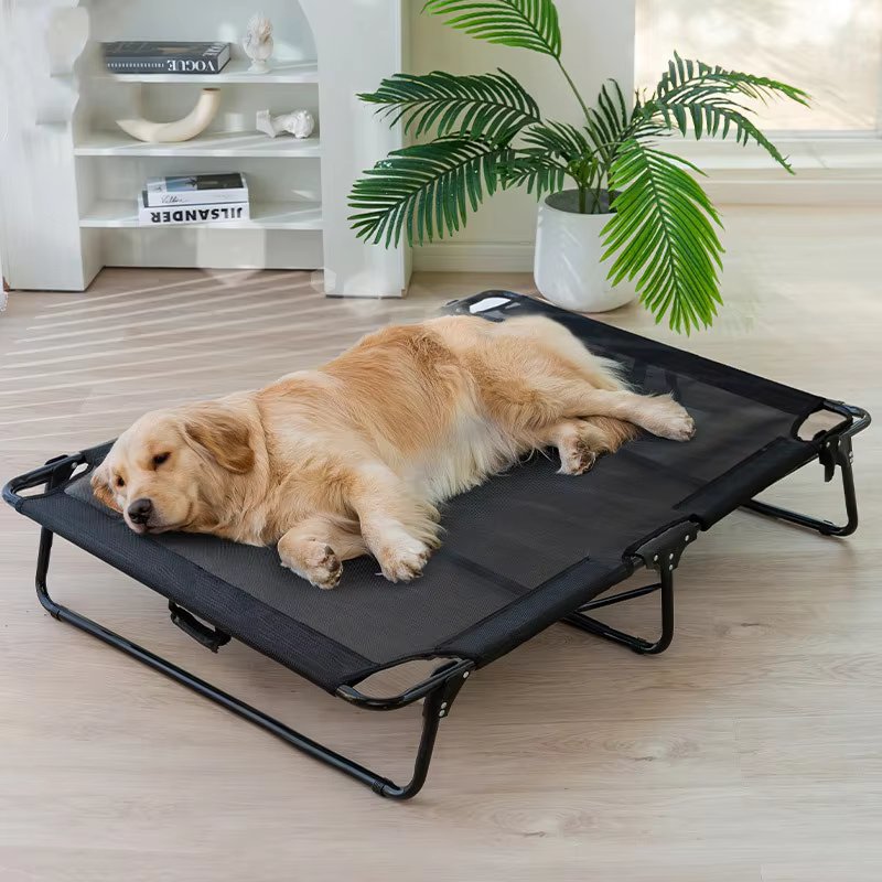 Camping Dog Bed - Portable Elevated Foldable