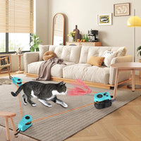 Interactive Cat Running Toy with Adjustable Speed