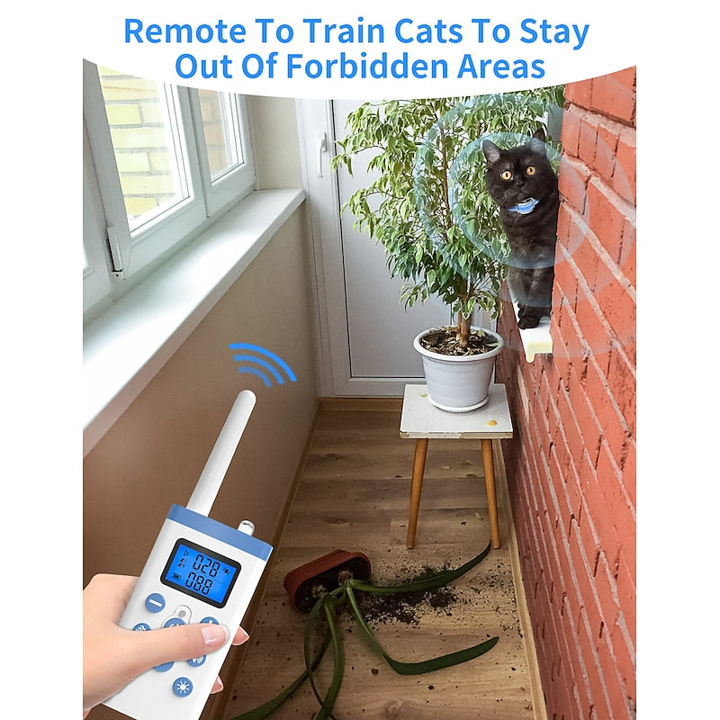 Premium Cat Training Collar with Remote Control