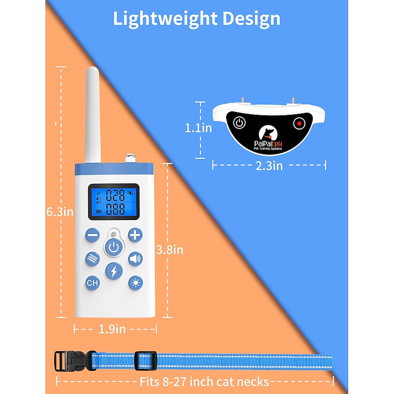 Premium Cat Training Collar with Remote Control