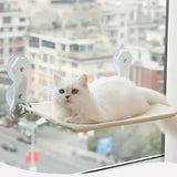 Cat Window Perch with Strong Suction Cups – Space-Saving Hanging Bed
