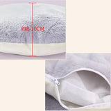 Convertible Plush Cat Bed – 2-in-1 Enclosed Hideaway