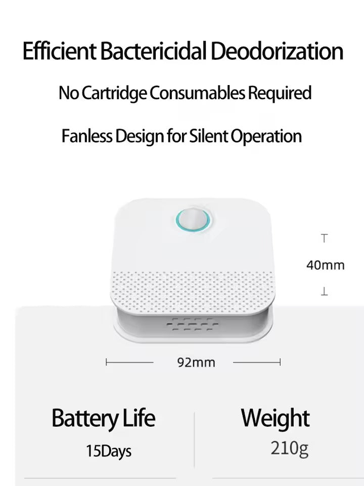 Pawfey Smart Cat Litter Box Odour Eliminator
