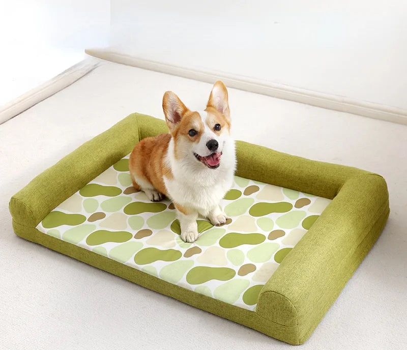 Stylish Firm Dog Bed - Ultimate Comfort with Trendy Design