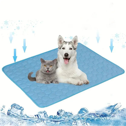 Dog and Cat Cooling Mat - Keep Your Pet Cool and Comfortable