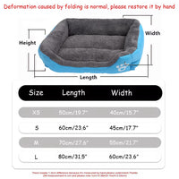 Pawfey Plush Pet Bed – Soft Supportive and Waterproof