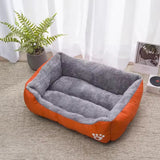 Pawfey Plush Pet Bed – Soft Supportive and Waterproof