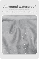 Luxury Waterproof Faux Leather Dog Bed