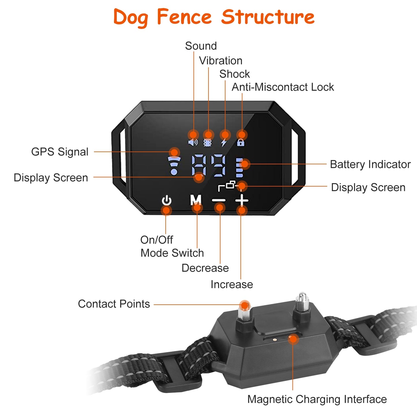 Pawfey GPS Pro Wireless Dog Fence System – Secure Your Dog's Freedom