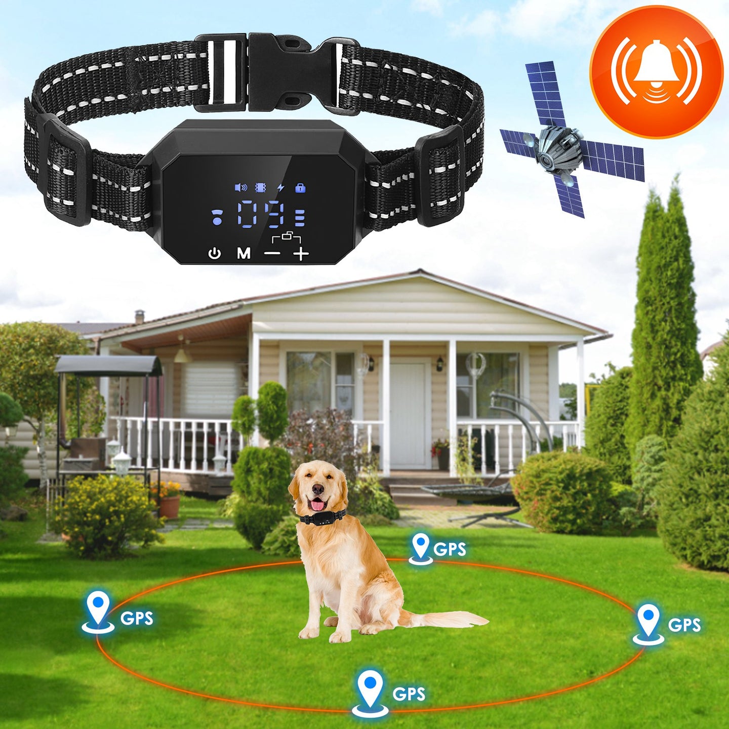 Pawfey GPS Pro Wireless Dog Fence System – Secure Your Dog's Freedom