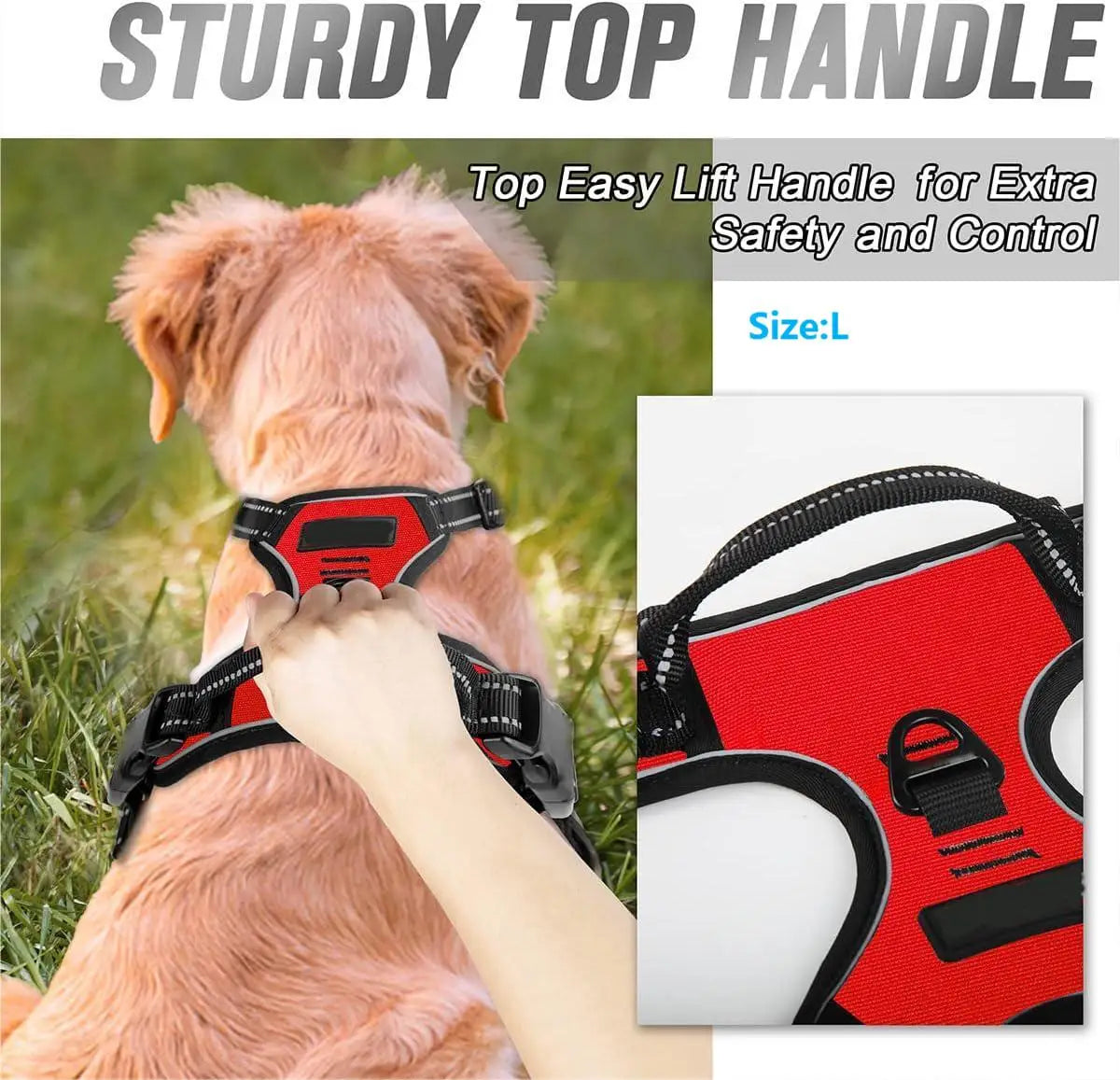 Heavy Duty No-Pull Dog Harness