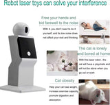 Automatic 360° Rotating Laser Cat Toy – Interactive Exercise and Play
