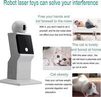 Automatic 360° Rotating Laser Cat Toy – Interactive Exercise and Play