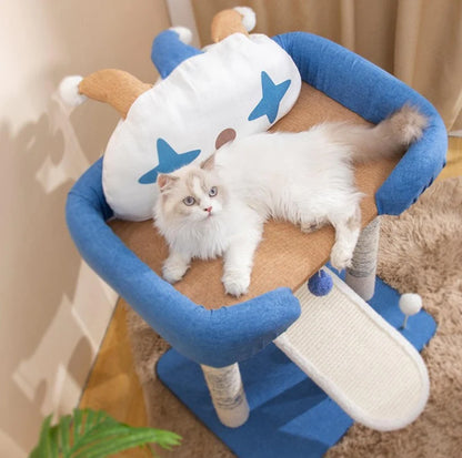 Jester Cat Scratching Post